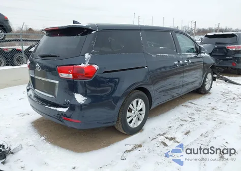 2017 Kia Sedona Lx z USA, uszkodzony, nr VIN KNDMB5C15H6230011